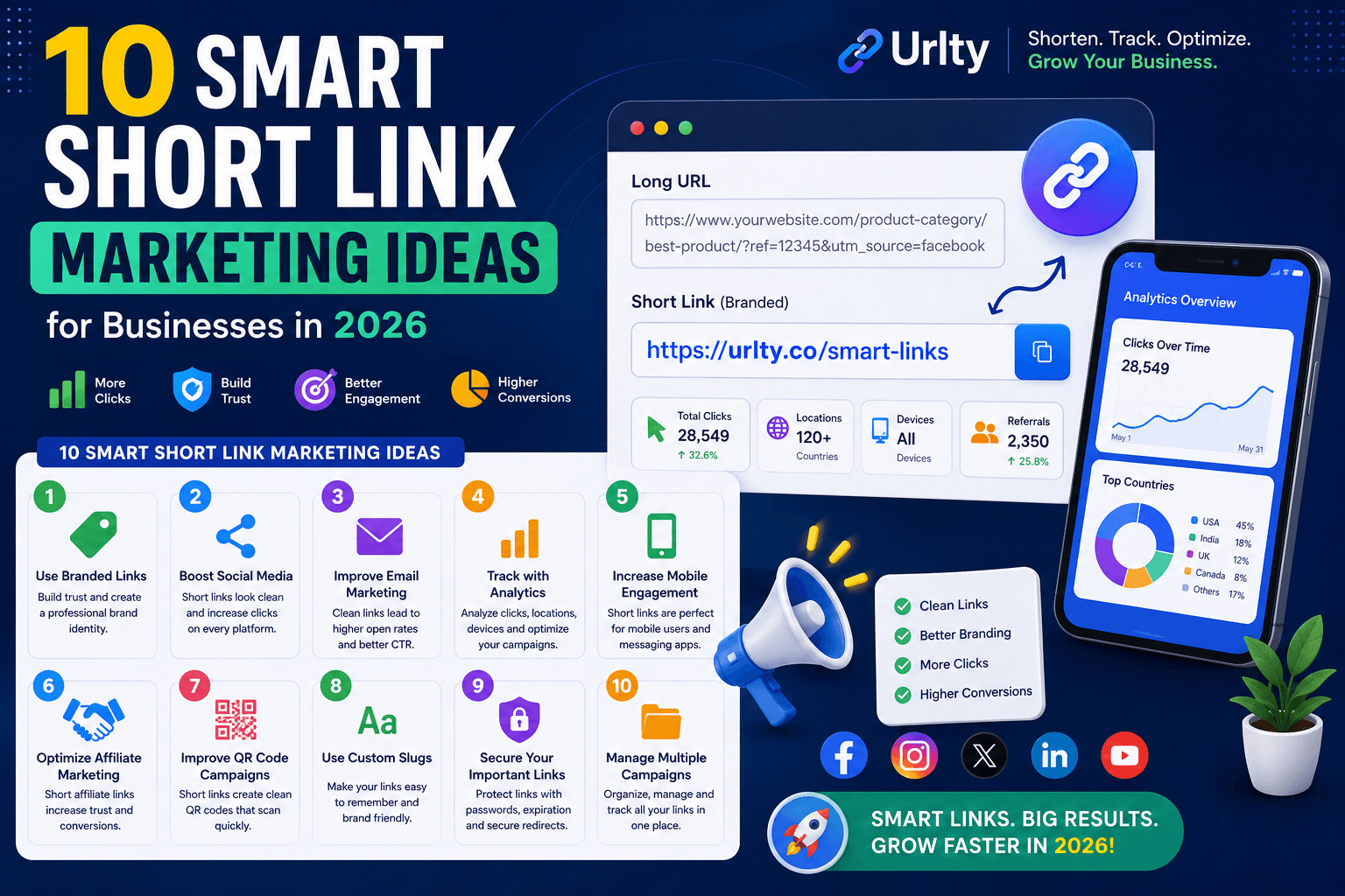 10 Smart Short Link Marketing Ideas for Businesses in 2026